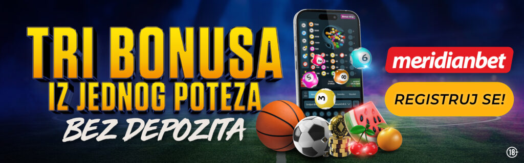 600 Tri Bonusa iz jednog poteza